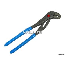 Alicates para bombas de agua C6 320 mm con ajuste por botón pulsador, apertura de mordaza hasta 70 mm