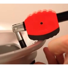 Elevador de válvulas con goma protectora