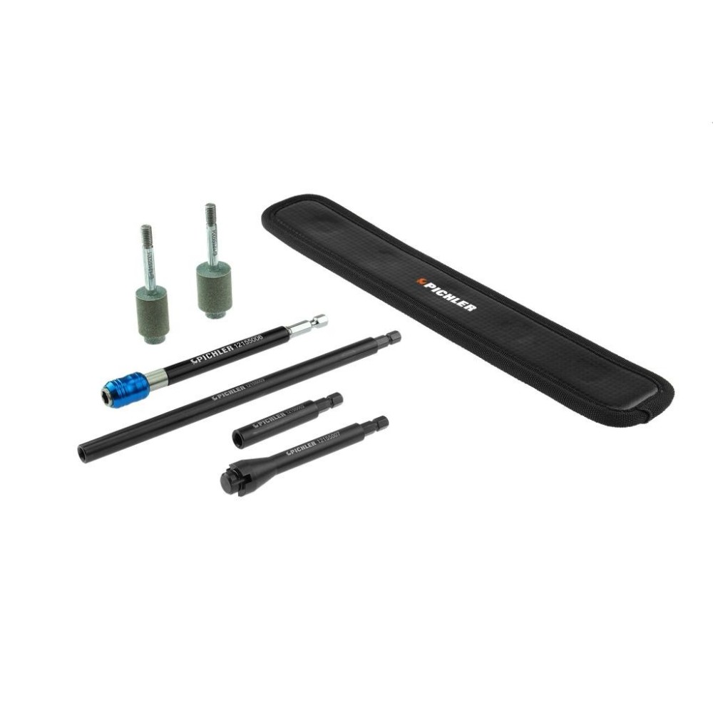 Juego de fresado y limpieza para válvulas de neumáticos