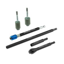 Herramienta de fresado y limpieza para válvulas de neumáticos, Mod. II