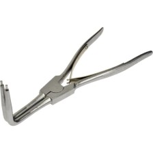 Alicates para anillos de retención, punta exterior de 90°, longitud 3,2 mm, 235 mm