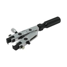 Alicates de abrazadera de fuelle de eje ajustable con accionamiento de 3/8'