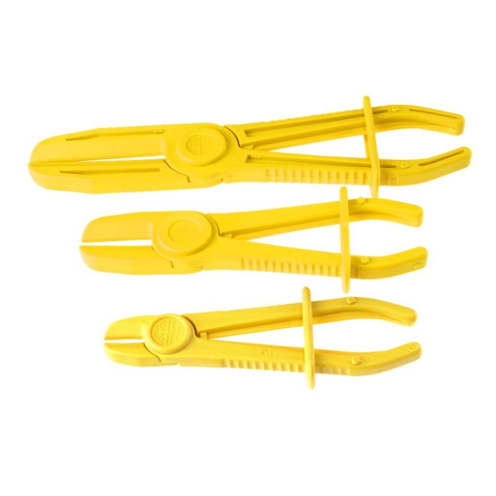 Juego de 3 alicates de sujeción (de plástico)