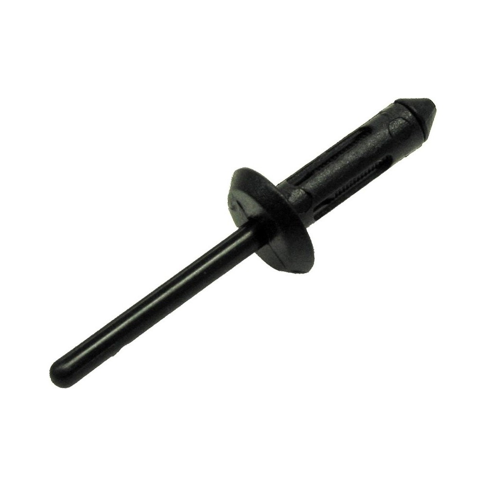 Remaches de plástico, paquete de 25, Ø5,0 mm x 17,2 mm, longitud de sujeción: 3,0 mm - 6,0 mm