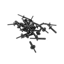 Remaches de plástico PU 25 piezas Ø6,3 mm x 25,2 mm longitud de sujeción: 4,0 mm - 10,0 mm