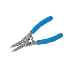 Alicates para anillos de retención tamaño II longitud 200 mm con puntas intercambiables 0° y 90°