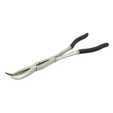 Alicates de doble articulación, forma de 45°, versión larga