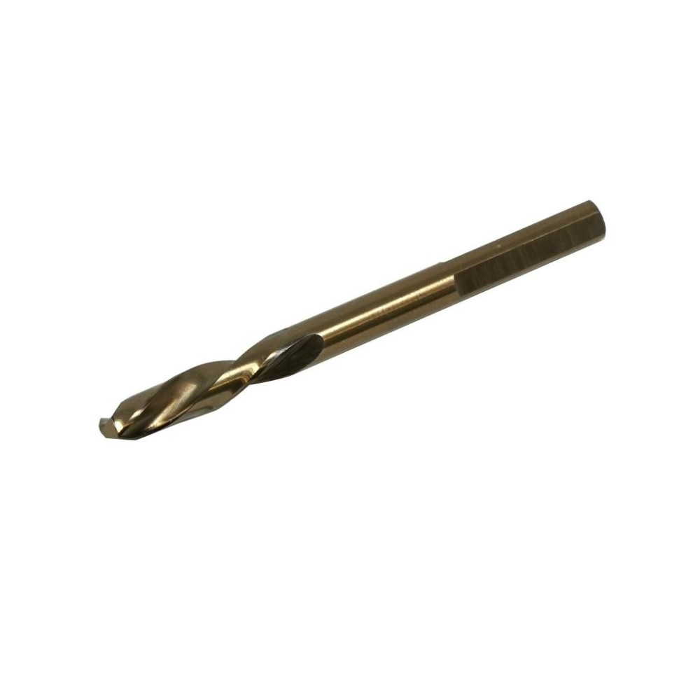 Broca espiral HSS, cobalto, 5,0 mm, vástago de 3 caras