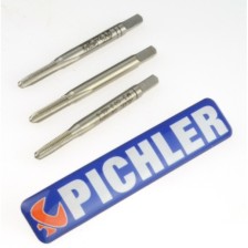 Juego de machos de roscar manuales HSS 3 piezas DIN 352 M 3