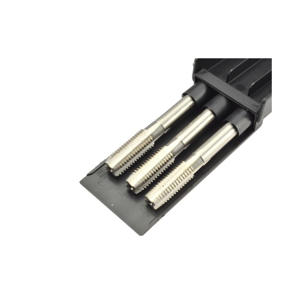 Juego de machos de roscar manuales HSS 3 piezas DIN 352 M 9