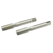 Juego de machos de roscar manuales HSS métricos finos, 2 piezas M 9x1