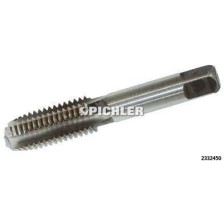 Juego de machos de roscar manuales HSS métricos finos, 2 piezas, M 45 x 3