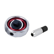 Juego de soportes para machos de roscar y terrajas M5-M14, con accionamiento de 3/8', con mini trinquete giratorio y accionamie