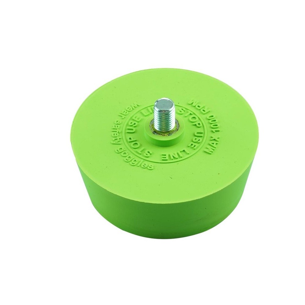 Disco borrador de borde cónico para borradores de barra