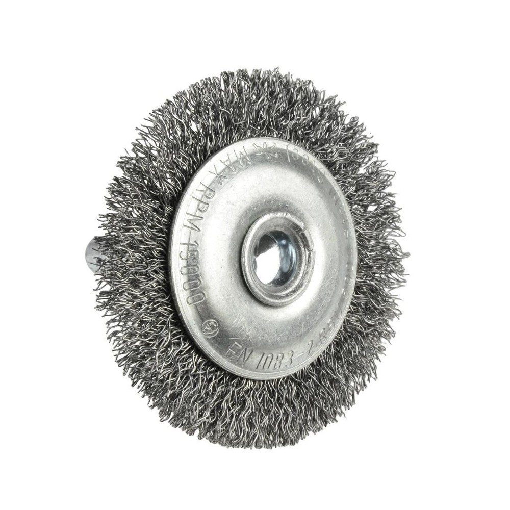 Cepillos de rueda montados, tipo filamento individual 50x4 mm