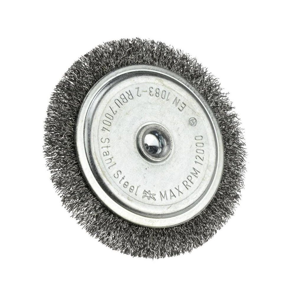 Cepillo de rueda montado, tipo filamento individual 70x4 mm