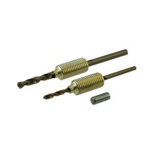 Accesorio extractor para taladrar en un eje de cuatro enlaces