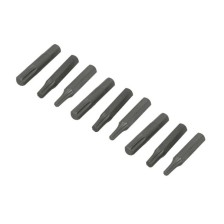 Kit extractor de tornillos 9 piezas. cada una 3 piezas. de tamaño 1,2,3