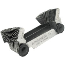 Calibre de rosca métrico 0,25 - 6,00 mm Whitworth 4 - 61