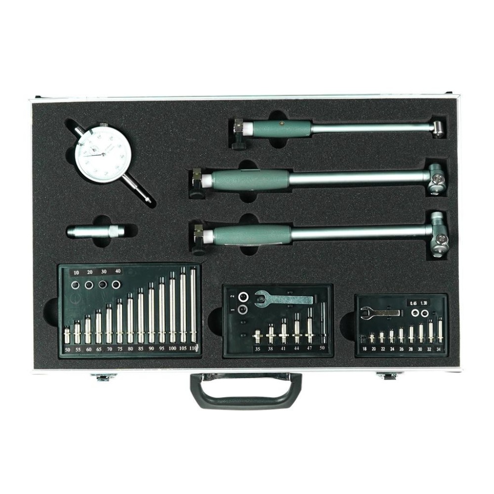 Instrumento de medición de precisión interna 18-160 mm con reloj