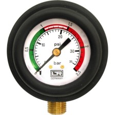 Manómetro para comprobar la presión del radiador S-SD