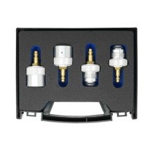 Adaptador de sistema de refrigeración Hyundai-Kia de 4 piezas para motores de combustión, híbridos y eléctricos