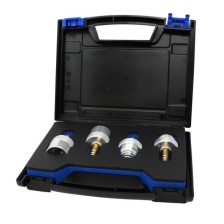 Adaptador de sistema de refrigeración Hyundai-Kia de 4 piezas para motores de combustión, híbridos y eléctricos