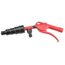 Limpiador del sistema de refrigeración que incluye tope regulador de autoservicio y acoplamiento de presión directa