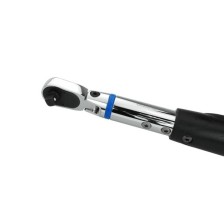 Llave dinamométrica digital de 3/8', (6,8) 27 - 135 Nm incl. ángulo de rotación con cabezal giratorio