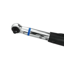 Llave dinamométrica digital de 3/8', (6,8) 27 - 135 Nm incl. ángulo de rotación con vaso rectangular 9x12