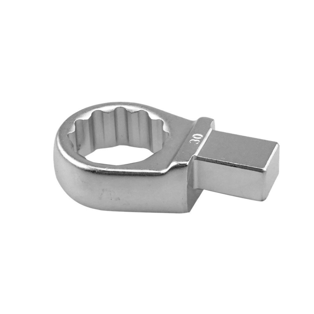 Llave de anillo de inserción de 30 mm con accionamiento cuadrado de 14 x 18 mm