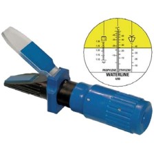 Examinador de refrigerante y ácido de batería