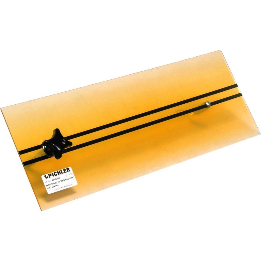 Lente con 2 rayas para detector de abolladuras