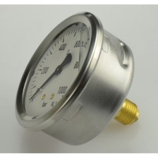 Dispositivo de prueba de raíl común CRP01.2 manómetro 0-1000 bar + 2 líneas + 1 adaptador ET446 M12x1,5 AG