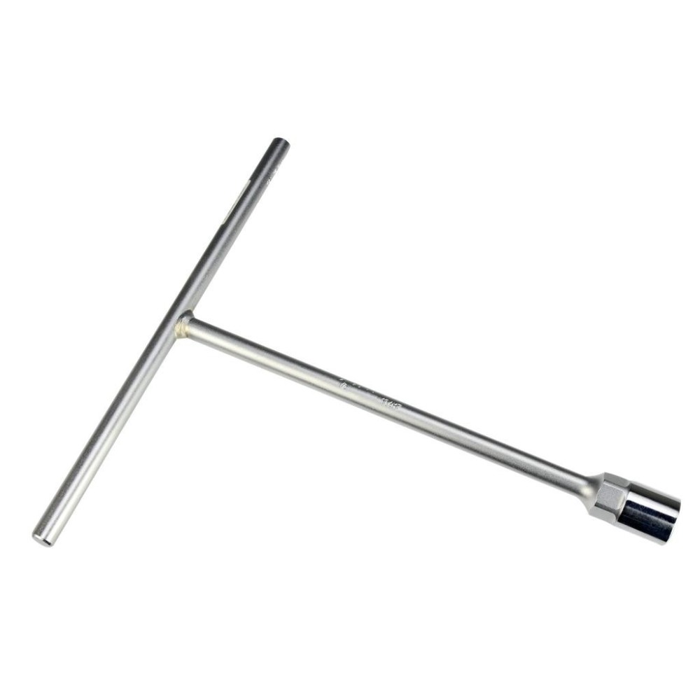 Llave de tubo con mango en T de 6 puntas de 16 x 250 mm