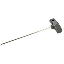 Destornillador de vaso hexagonal con mango en T de 3 x 200 mm