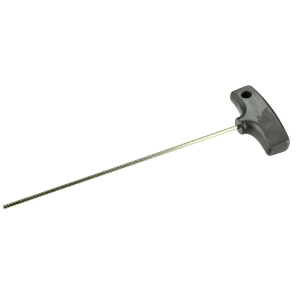 Destornillador de vaso hexagonal con mango en T de 3 x 200 mm