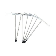 Mangos en T, juego suelto sin riel, juego de 7 piezas, PE 2, 3 - HE 3, 4, 5, 6, 8