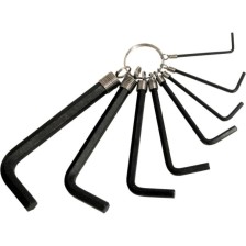 Juego de vasos hexagonales angulares Mod. D 2-10 mm