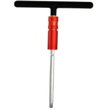 Mango en T de 1/2' con manguito de rueda libre ajustable en altura para giros rápidos