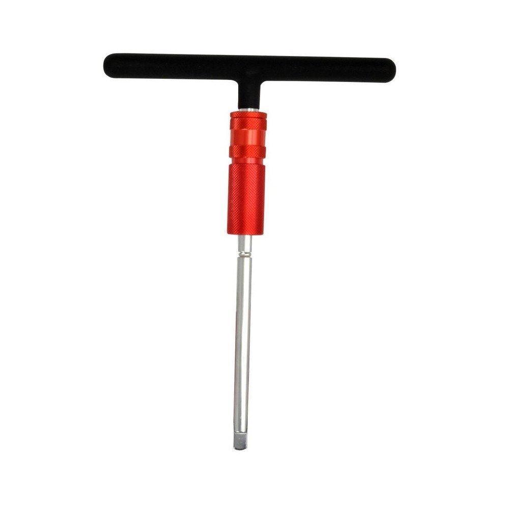 Mango en T de 1/2' con manguito de rueda libre ajustable en altura para giros rápidos