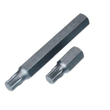 Inserto estriado XZN, diámetro interior de 10 mm, M 12 x 30