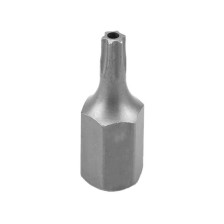 Inserto Torx con orificio, montaje de 10 mm, TXB 25 x 30
