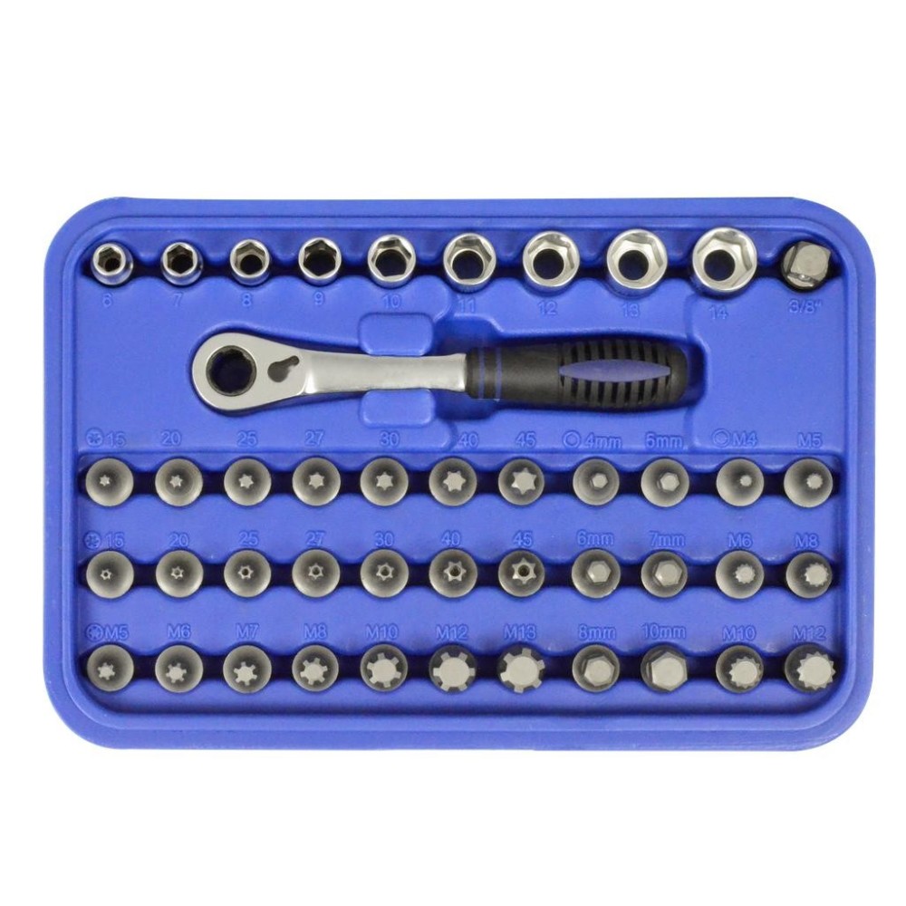 Kit de puntas extra cortas, 44 piezas.