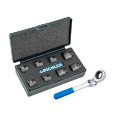 Juego de adaptadores para portamachos, 9 piezas.