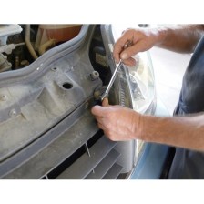 Juego de llaves de vaso y puntas 'extracortas' de 38 piezas