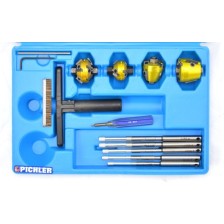 Juego de cortadores de asientos de válvula Neway Juego universal para válvulas de turismo Ø 28-4 203,212,217,622 con pilotos