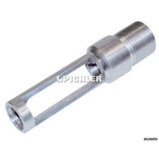 Cabezal de desmontaje de aluminio con rosca de montaje M22 x 1,5, diámetro 23 mm, para Opel Corsa de 3 cilindros