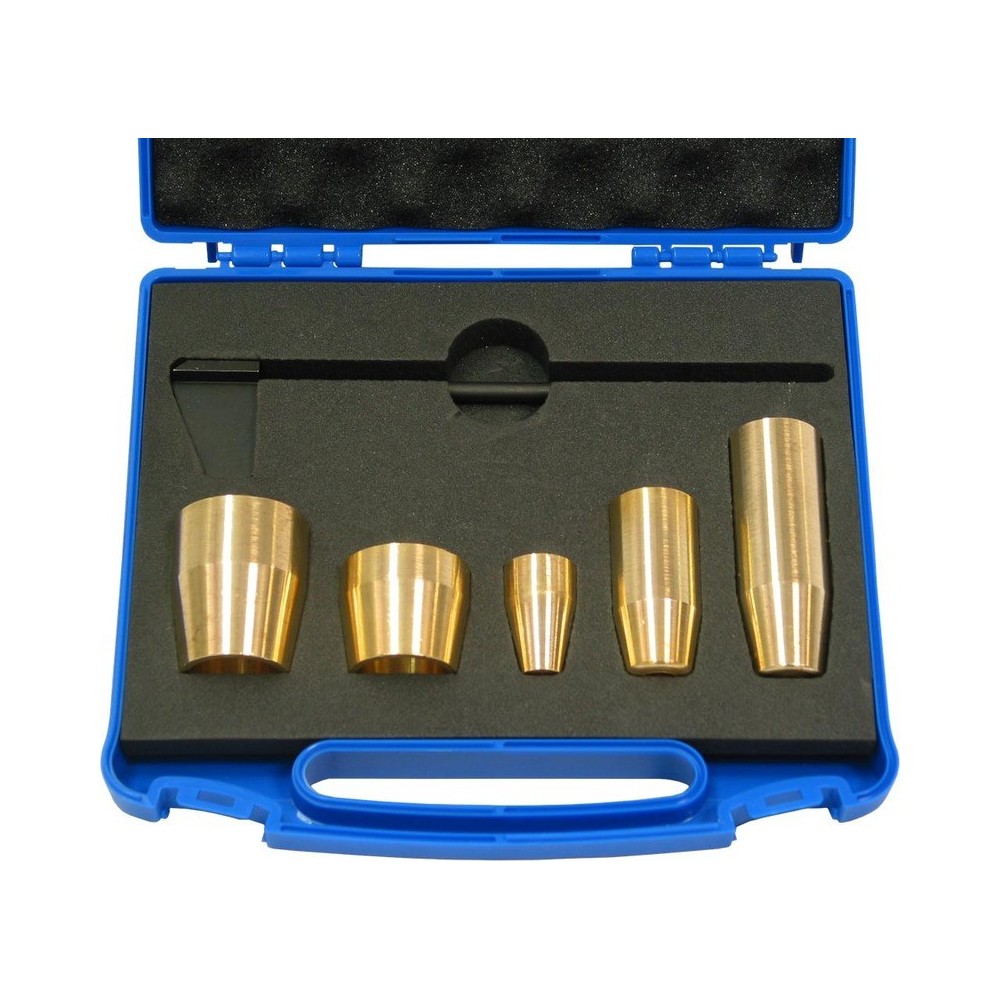 Juego de manguitos de montaje y manómetro P/D de 6 piezas en estuche, conjunto de junta tórica para bomba/boquilla