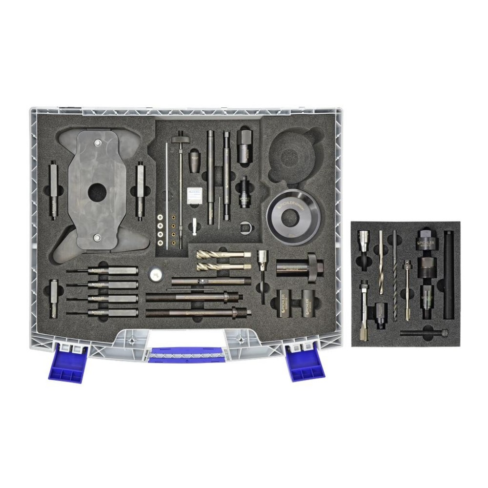 Kit de extracción de inyectores M9R / M9T / R9M sin cilindro hidráulico de 20 t para Renault, Nissan y Opel/Vauxhall